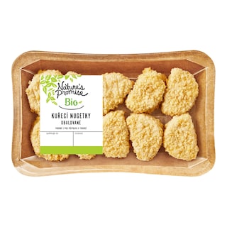Nature's Promise Bio Kuřecí nugety obalované