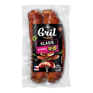 Albert Klasik klobása na gril
