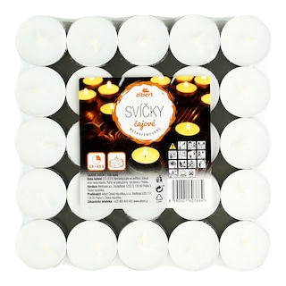Albert Svíčky čajové neparfémované
