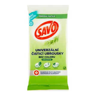 Savo Čisticí ubrousky univerzální eukalyptus