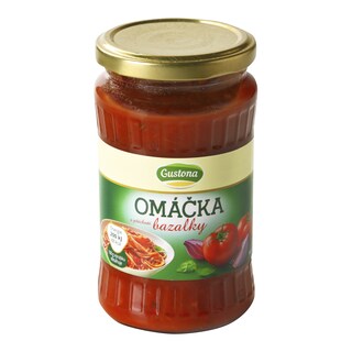 Gustona Omáčka s příchutí bazalky