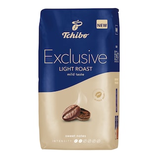 Tchibo Exclusive Light Roast zrnková káva