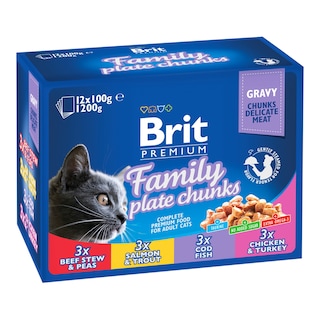 Brit Premium Cat kapsičky Family Plate