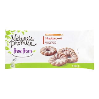 Nature's Promise Věnečky kakaové bez lepku