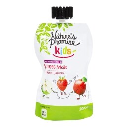 Nature's Promise Kids 100% Mošt jablko, jahoda