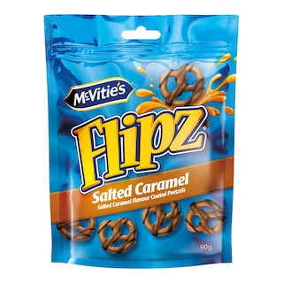 Flipz Preclíky se slaným karamelem