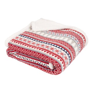 Mistral Home Pléd beránek s potiskem