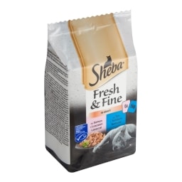 Sheba kapsička Fresh&Fine mix losos a tuňák