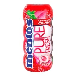 Mentos Pure Fresh Strawberry žvýkačky