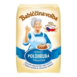 Babiččina volba Mouka polohrubá pšeničná