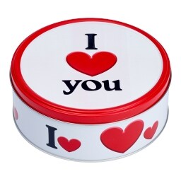 Dánské sušenky I Love you