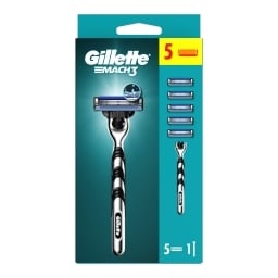 Gillette Mach3 rukojeť a holicí hlavice