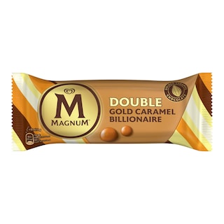 Magnum Double Caramel Gold Billionaire