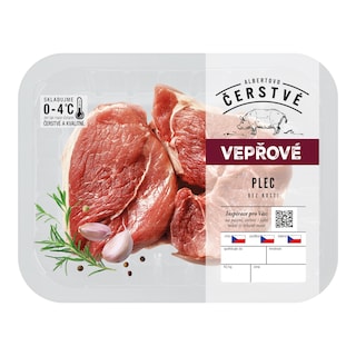 Vepřová plec bez kosti v celku