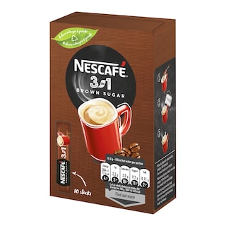 Nescafé 3in1 Brown Sugar instantní káva