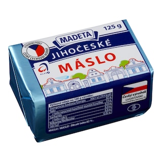 Madeta Jihočeské Máslo 82%