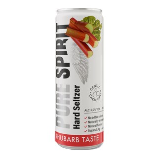 Pure Spirit Hard Seltzer Rhubarb