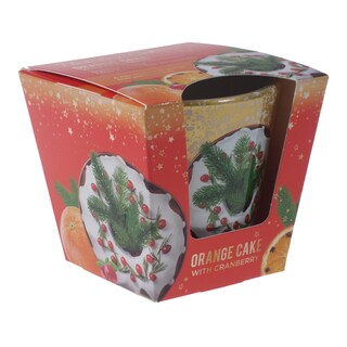 Svíčka ve skle vonná Holiday cakes