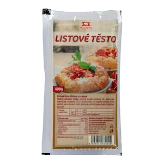Melites Listové těsto mražené