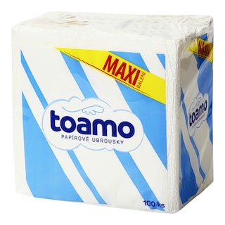 Toamo papírové ubrousky 1 00ks