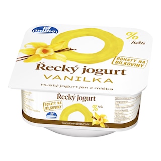 Milko Řecký jogurt vanilka