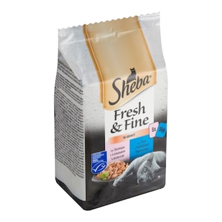 Sheba kapsička Fresh&Fine mix losos a tuňák