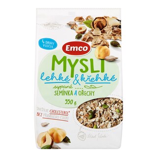 Emco Mysli Lehké & křehké sypané semínka a ořechy