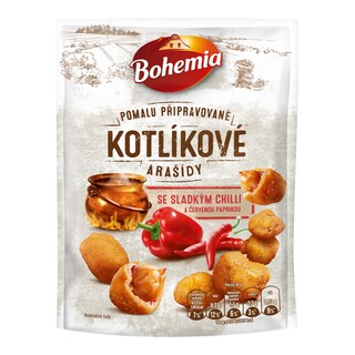 Bohemia Arašídy kotlíkové s chilli a paprikou
