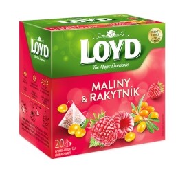 Loyd Bylinno-ovocný čaj maliny a rakytník