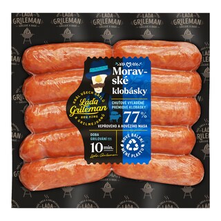 Kostelecké uzeniny Moravské klobásy