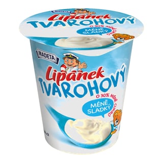 Madeta MAXI Lipánek tvarohový méně sladký
