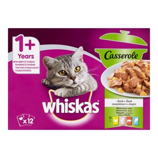 Whiskas Casserole mixovaný výběr v želé