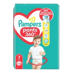 Pampers Pants Plenkové kalhotky velikost 7