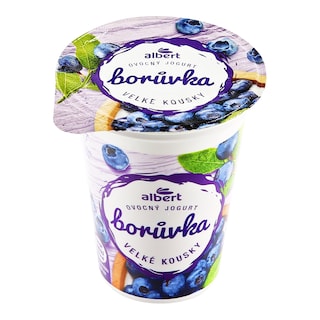 Albert Jogurt borůvka