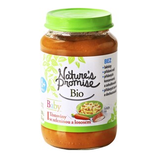 Nature's Promise Bio Baby Těstoviny s lososem