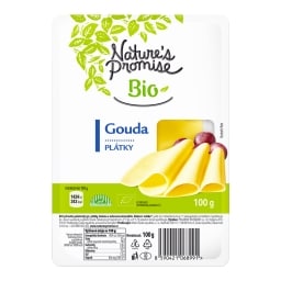 Nature's Promise Bio Gouda 48% plátky