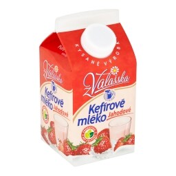 Kefírové mléko jahodové