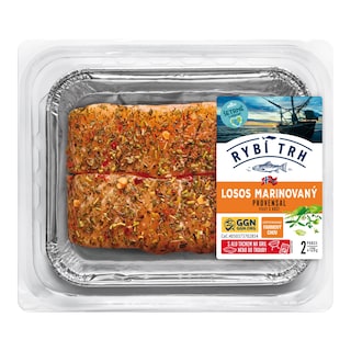 Rybí trh Losos marinovaný provensal