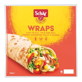 Dr. Schär Wraps bezlepkové