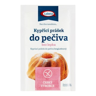 Kypřicí prášek do pečiva bez lepku