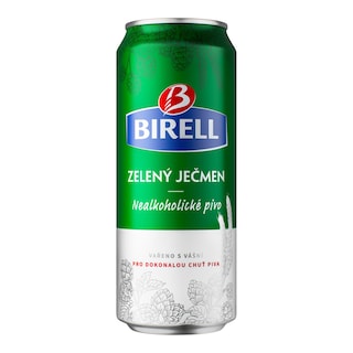 Birell zelený ječmen plech