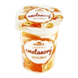 Alb jogurt smet. meruňka  příchuť meruňka