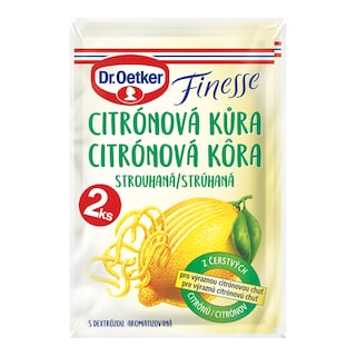 Dr. Oetker Citrónová kůra strouhaná