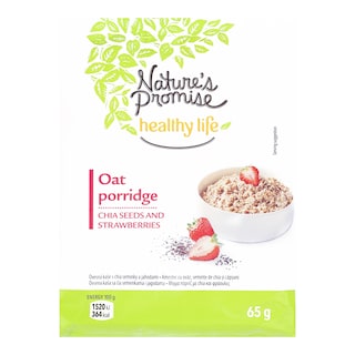 Nature's Promise Kaše chia s jahodami