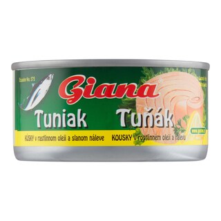 Giana Tuňák kousky v rostlinném oleji