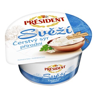 Président Čerstvý sýr přírodní
