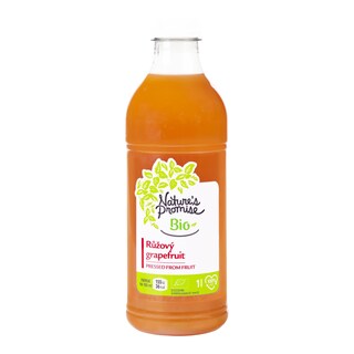 Nature's Promise Bio šťáva z růžových grapefruitů
