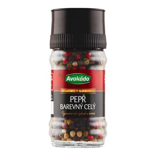 Avokádo mlýnek Pepř barevný celý