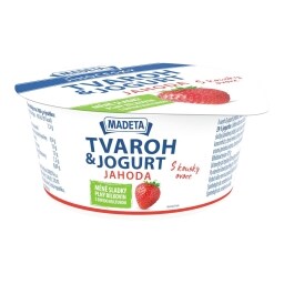 Madeta Jihočeský Tvaroh&jogurt jahoda