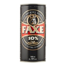 Faxe Extra Strong pivo světlé 10%
